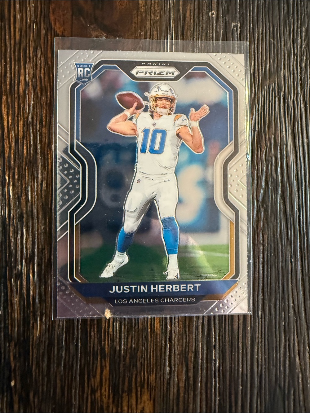 Justin Herbert Rookie card